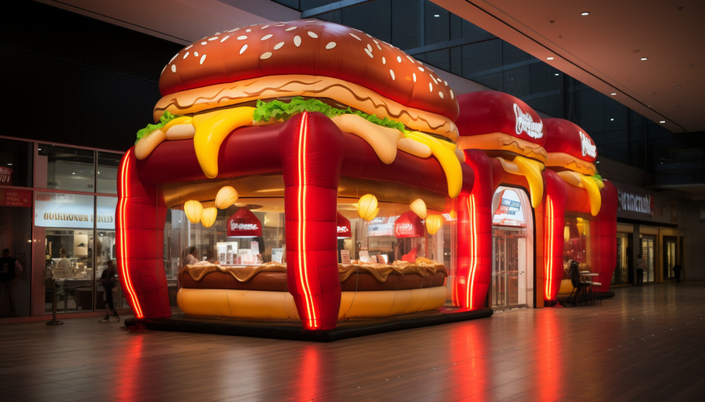 La technologie derrière les supports publicitaires gonflables